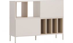 Комод без ящиков Into by VOX серо-бежевый Комод без ящиков Into by VOX серо-бежевый