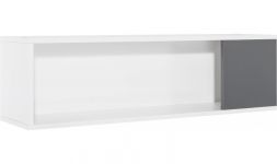 Полка навесн. Concept by VOX белый/графит 4015120 Полка навесн. Concept by VOX белый/графит 4015120