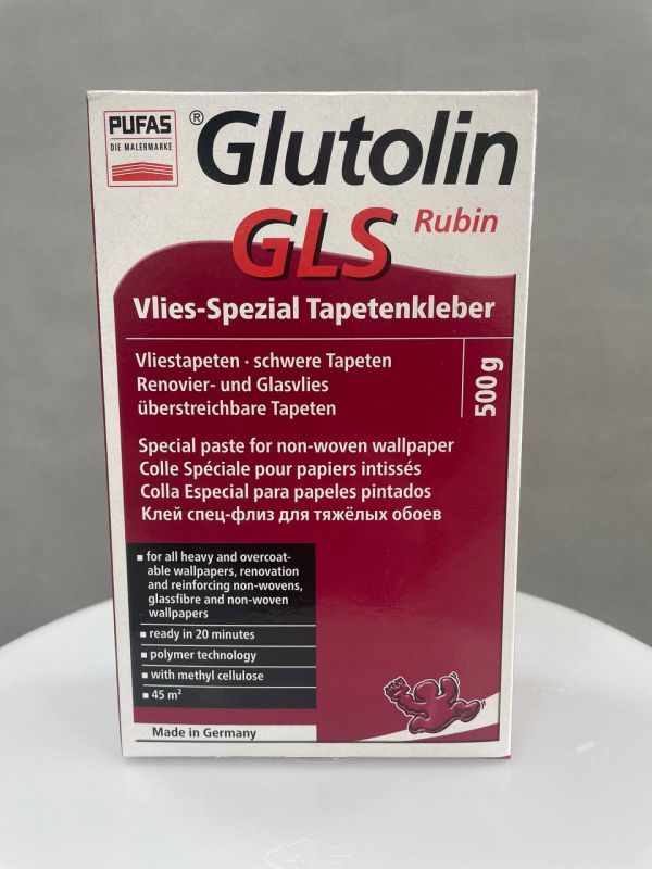 Glutolin GLS rubin (500g) Спец.флиз для тяж.обоев