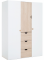 Шкаф 3-дв. Stige by VOX белый/сосна 4020249