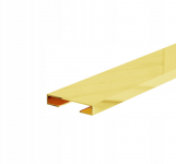 ДЕКОРАТИВНАЯ НАСТЕННАЯ ПЛАНКА "C" ЗОЛОТОЕ ЗЕРКАЛО 20 x 2700мм