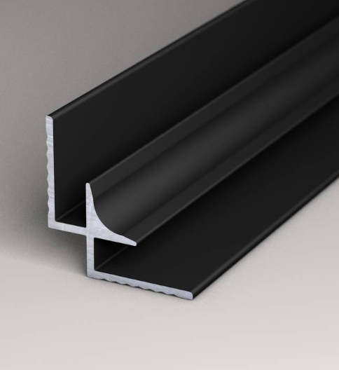 Внутренний угловой профиль BLACK (Rocko Tiles) 2800mm