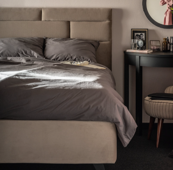 Постельное Бельё 140X200 UNI DARK GREY II WASHED COTTON 012513