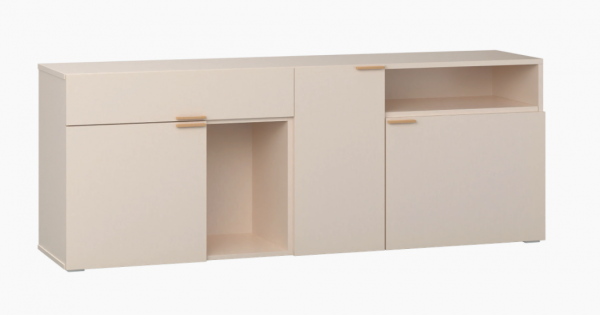 Комод широк. с ручкой дуб 4You Fresh песочно-бежевый 5020394