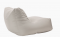 Кресло широкое LOOZ серый