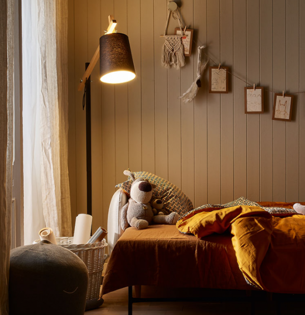 Лампа напольн. MUSE II чёрный