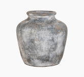 Ваза 30X30 SANTO серый terakota 9001540