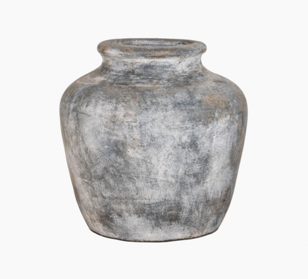 Ваза 30X30 SANTO серый terakota 9001540