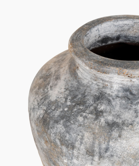 Ваза 30X30 SANTO серый terakota 9001540