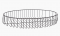 Корзина декоративная большая LUTO DE10040C-WB 6034231
