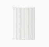 Облицовочные панели XS LINE OVAL WHITE 2,65X10 A