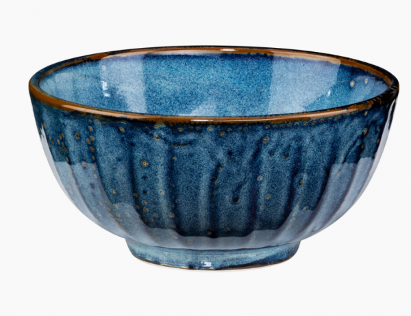 Набор из 2 чашек DEEP BLUE голубой фарфор