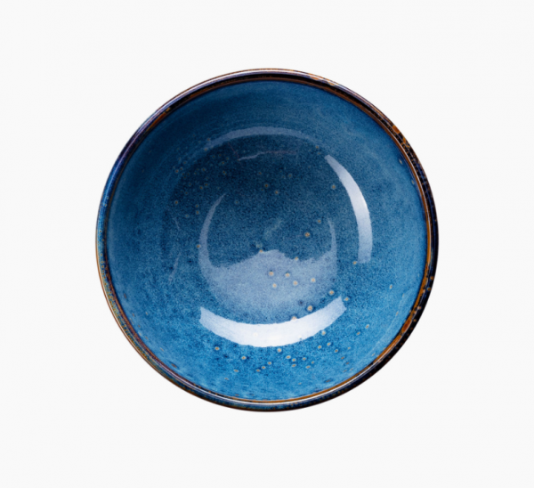 Набор из 2 чашек DEEP BLUE голубой фарфор