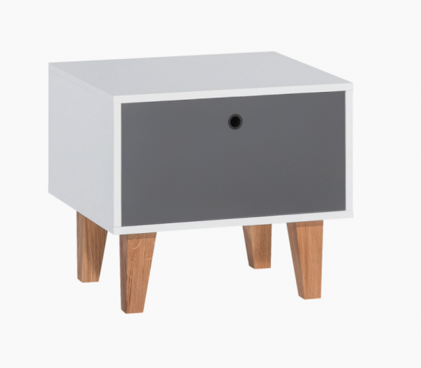 Тумба Concept by VOX II белый/графит