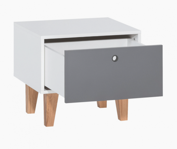 Тумба Concept by VOX II белый/графит