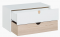 Комод с ящиком и мобильным контейнером Stige by VOX белый/сосна