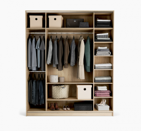 Шкаф 4-дв. 200X240 Stor (белый)