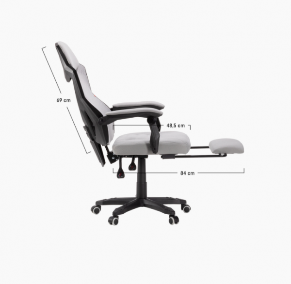 Кресло ARROW бело-чёрный 6046900