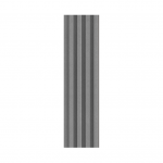 Декоротивные реечные  панели M 160 BRUSHED STEEL 2,65M A 6075093