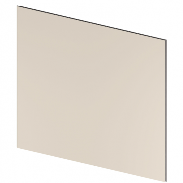 Минерально-полимерно композит декор. панель XL 600 SATIN CREAM 2,65M A 6073760