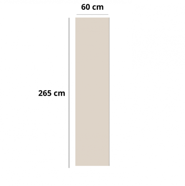 Минерально-полимерно композит декор. панель XL 600 SATIN CREAM 2,65M A 6073760