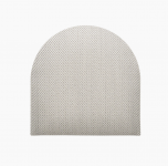 Панель мягкой Oval 2 бежевый Tweed Soform 30x3x30 4021144