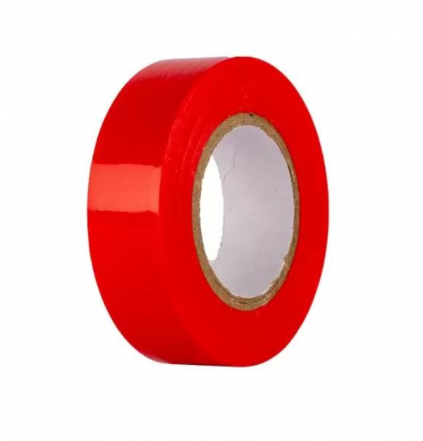 Изолента ПВХнг 0.13mm*15mm*10m Красная (Anti-Fire) (350)(TR0526-1001)