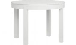Стол раздвижн. кругл. 110(210)X110 Simple by VOX белый 4015919 Стол раздвижн. кругл. 110(210)X110 Simple by VOX белый 4015919